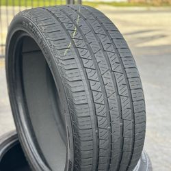 SET OF TIRE 275 45 22 CONTINENTAL 85% LIFE