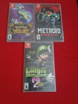 Nintendo Switch Games Bundle – Lot of 3