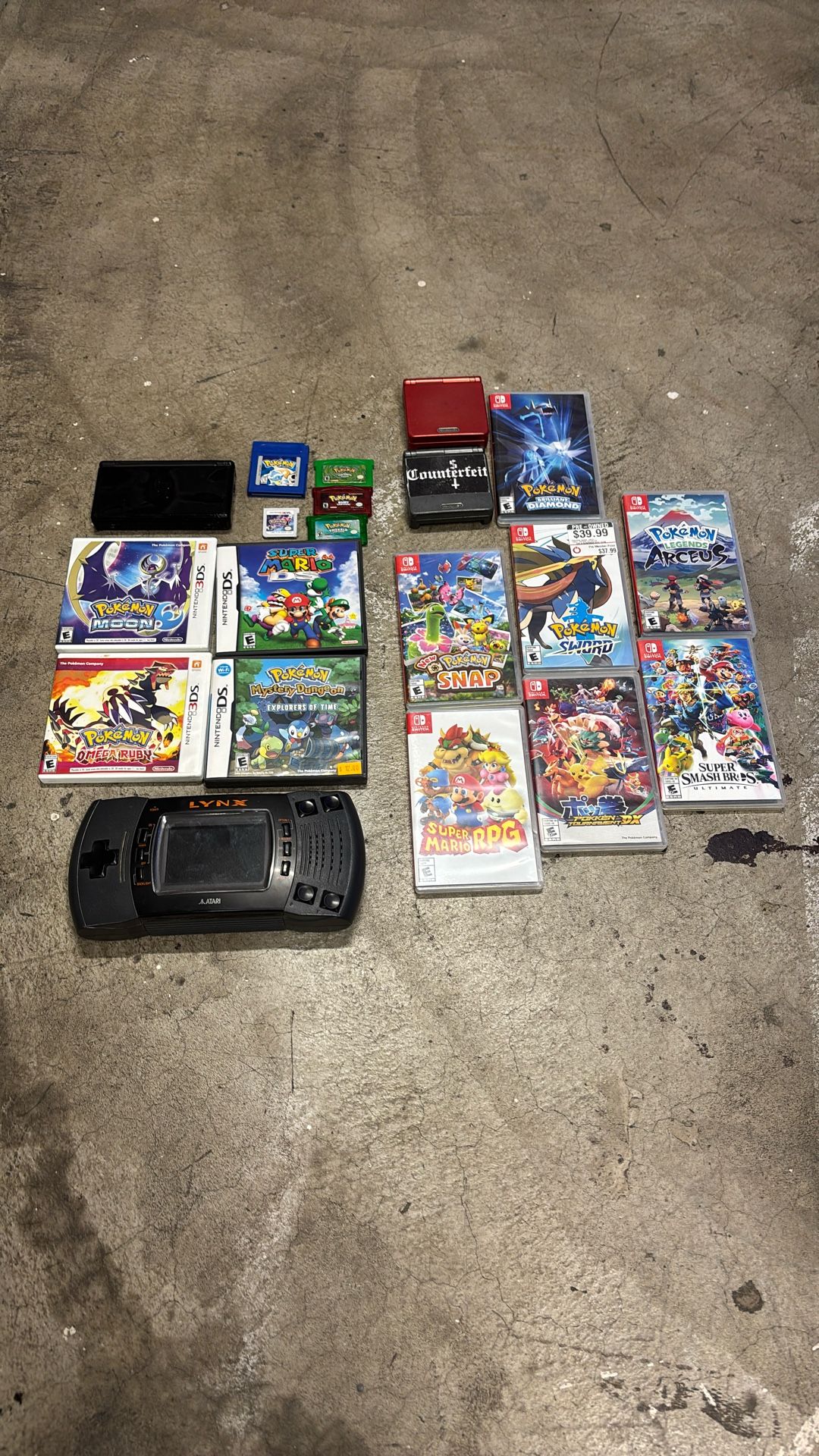 Various Games Pokémon Nintendo Switch