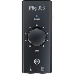 I-Rig USB Audio Interface - Guitar - Microphone