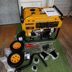 DEWALT DXGNR8000 Gas Generator – 8000 Watts + Accessories