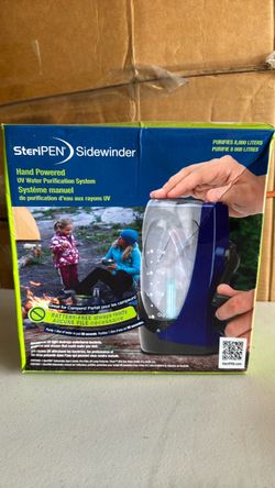 Sidewinder New Hand powered Steripen