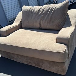 Couch and ottoman