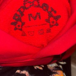 Spider Hoodie -  Red/Black