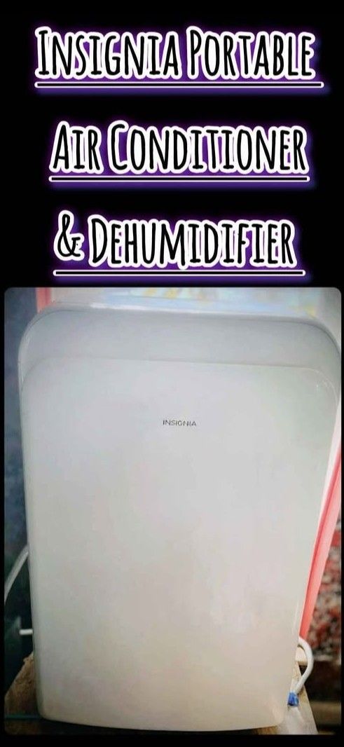 INSIGNIA PORTABLE AIR CONDITIONER & DEHUMIDIFIER