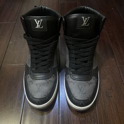 Authentic Louis Vuitton Rivoli Ankle Sneakers