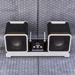 Griffin Evolve sound system docking speaker for 30-pin Apple iPod & other MP3 digital music players