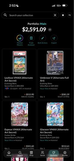 TRADE AT % Pokemon collection