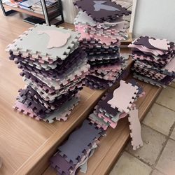 Baby Foam Play Mats - 125 Pieces 