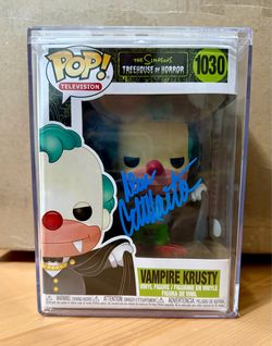 Funko Pop! The Simpsons Vampire Krusty #1030 Dan Castellaneta Autographed