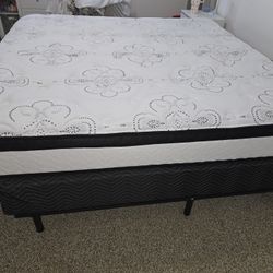 King Size Bed, Box Frame Included 