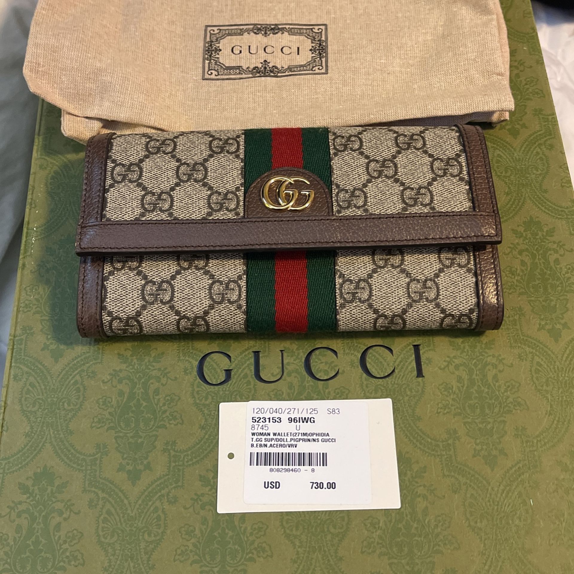 Authentic Gucci Wallet