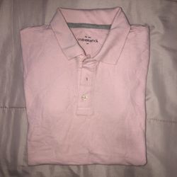 Weekend Men’s Pink Polo Size S