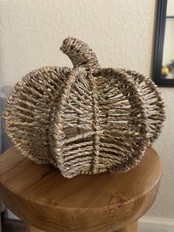 Wicker Pumpkin 