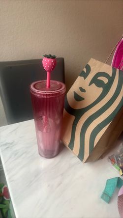 Starbucks New pink cup