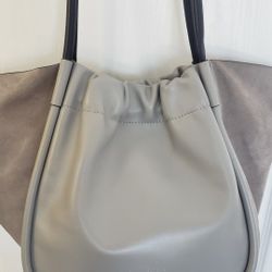 Proenza Schouler Gray Leather Tote Bag 