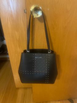 Michael Kors silver studded shoulder back