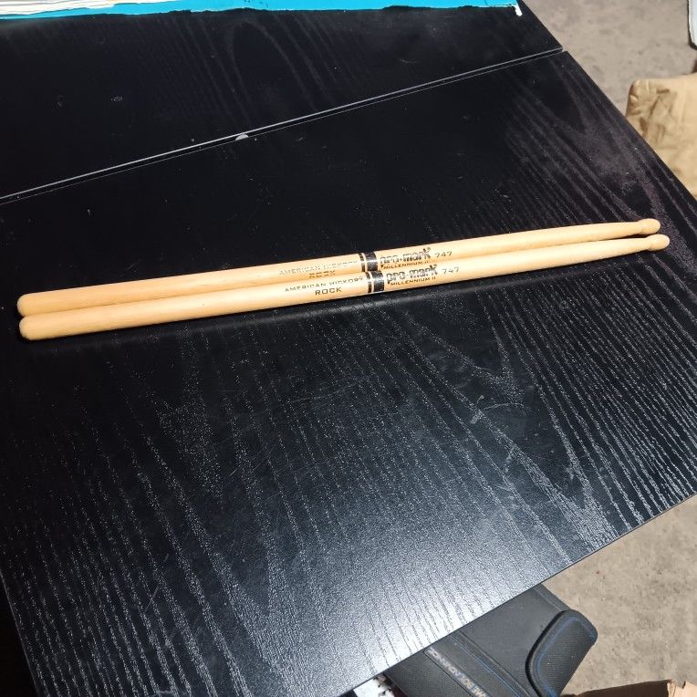 1 Set Of Used ProMark Drum Sticks