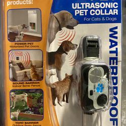 Ultrasonic Pet Collar  - Power Pet MS-5