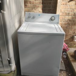 Washing Machine With Drayer