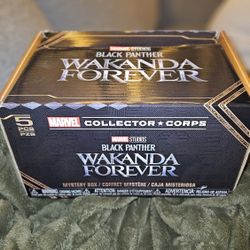 SEALED! Funko POP! Marvel Collector Corps Black Panther: Wakanda Forever Size XL