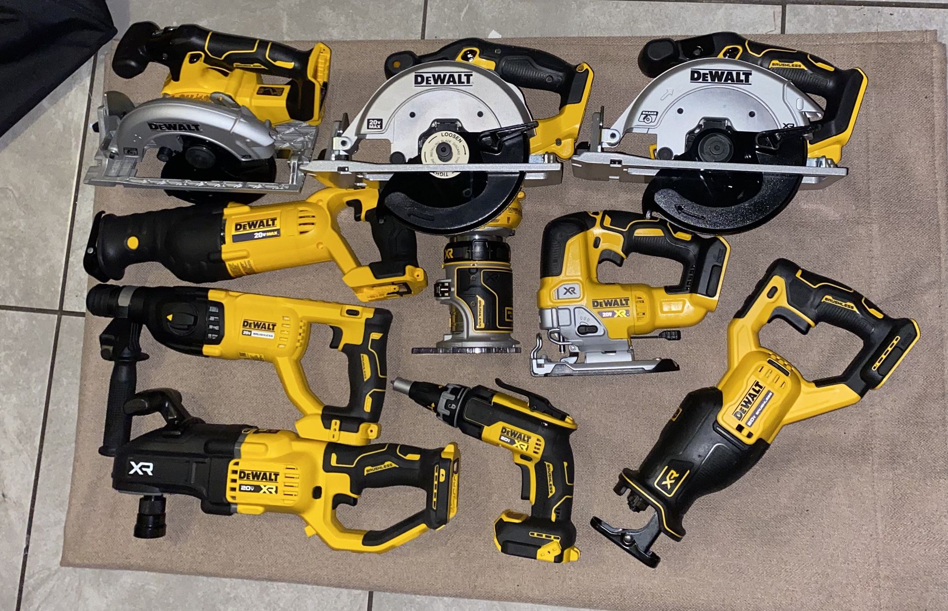 Dewalt $950 Tools Only Herramientas Solas 