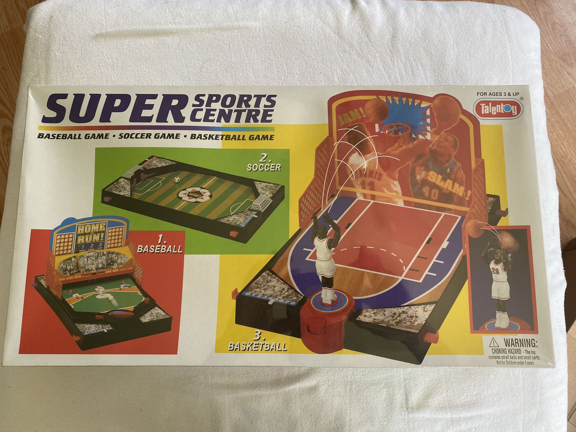 Vintage Tale toys Super Sports Centre 3 In 1 Game