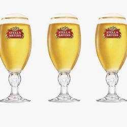 Stella Artois Original Large Beer Glass Chalices