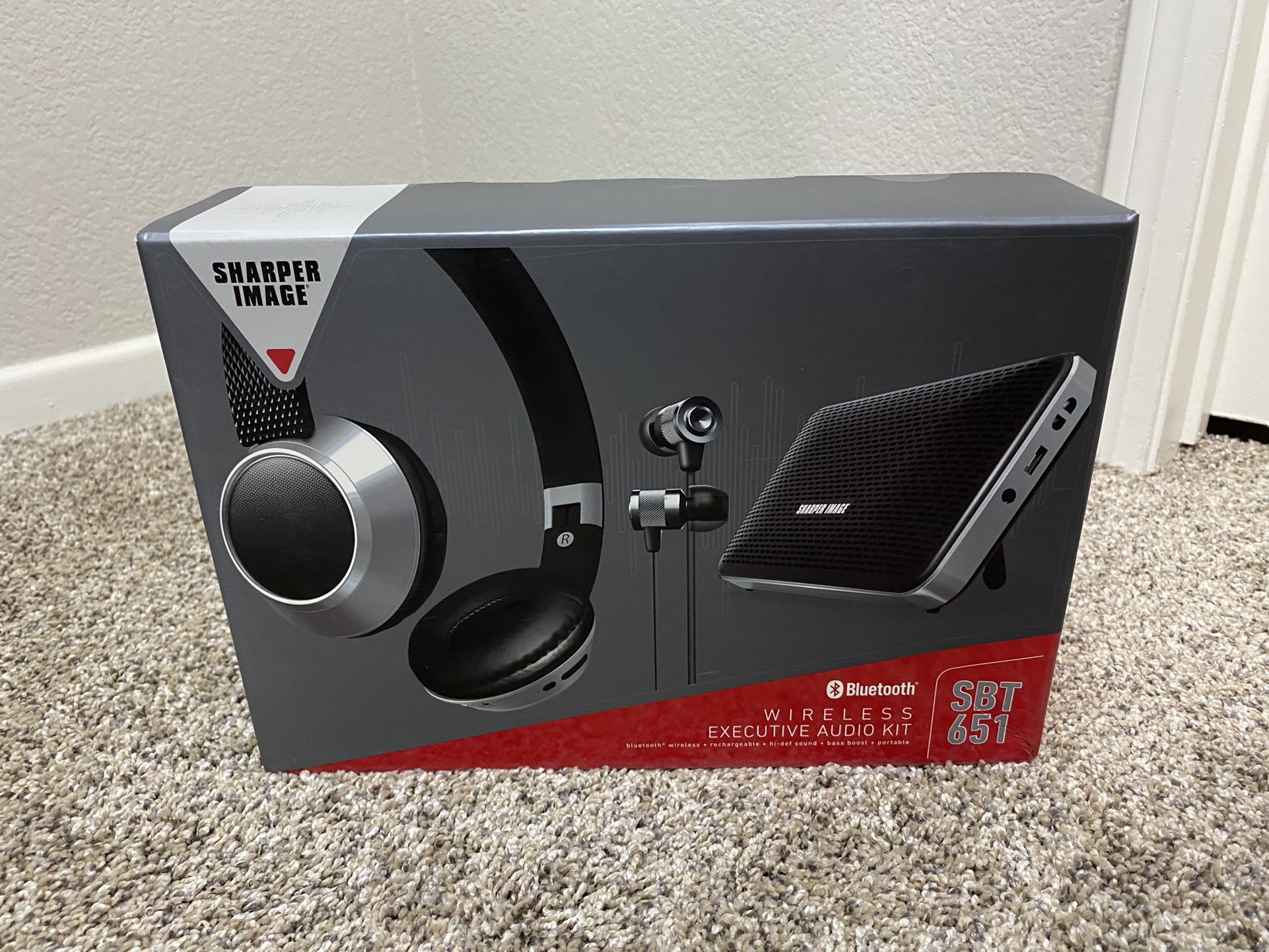 Sharper Image SBT651 Wireless Executive Audio Kit