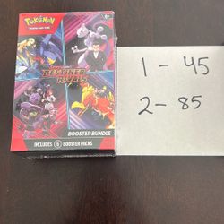 Pokemon Destined Rivals Booster Bundle
