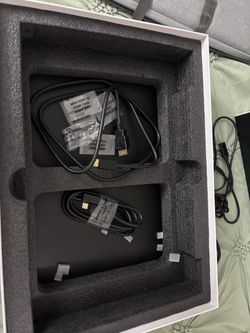 Portable Monitor with Cables and Accessories