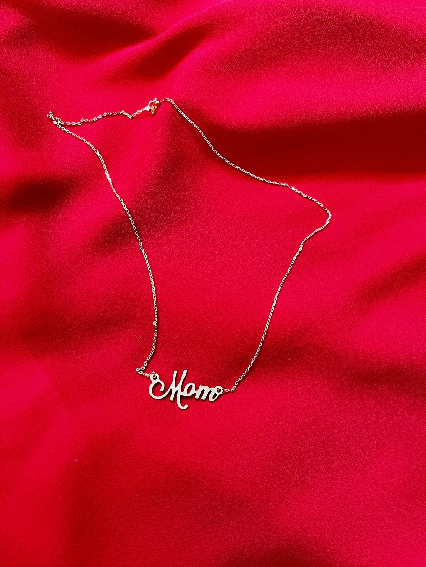 24 K Gold Plated Mom Necklace Perfect Chritmas Gift