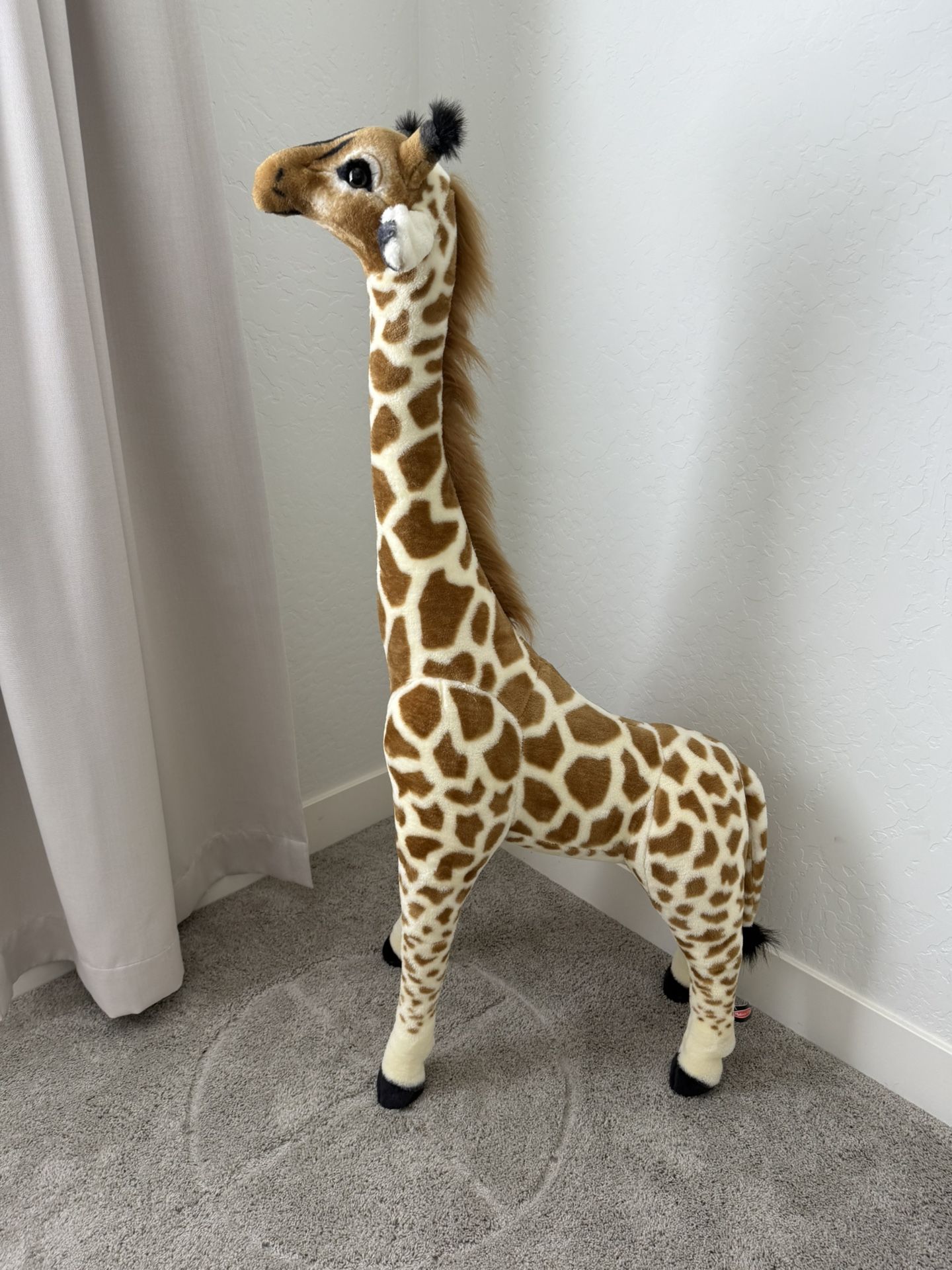 Pottery Barn Kids Giraffe Lifelike Plush Stuffed Animal
