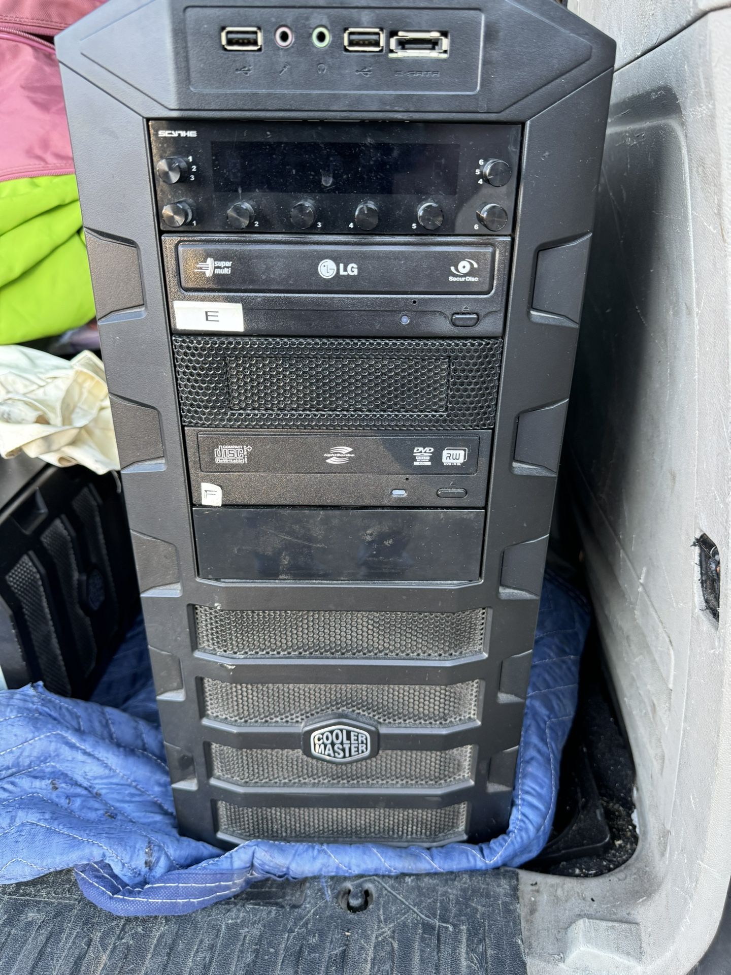 Cooler Master Gaming Tower ๐16g 2tb Storage Ddr3