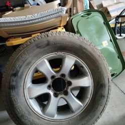 17" Toyota 4runner OEM wheel