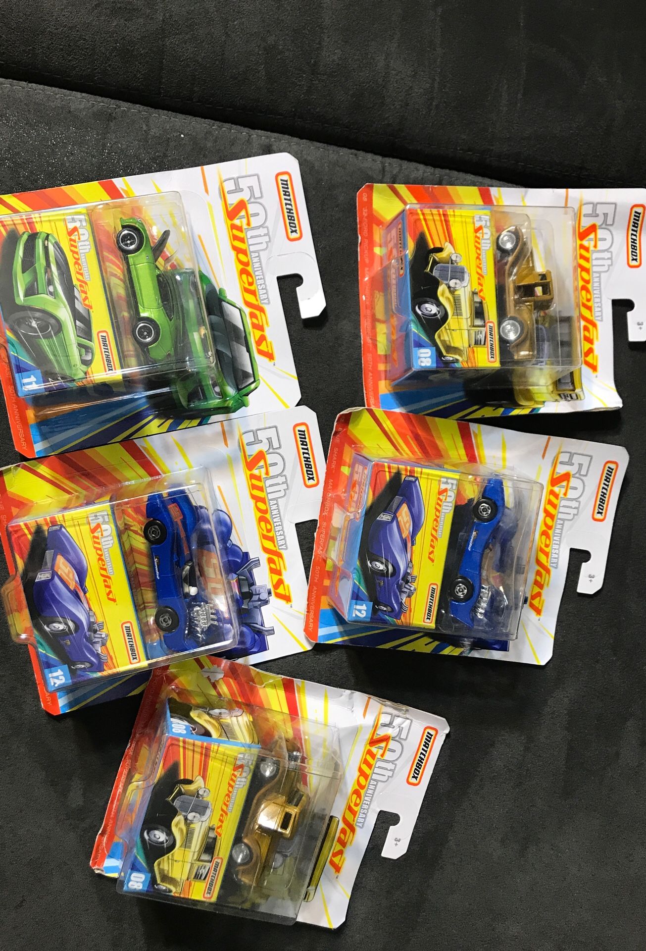 Matchbox 7 for $10superfast new