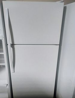White Top Mount Refrigerator