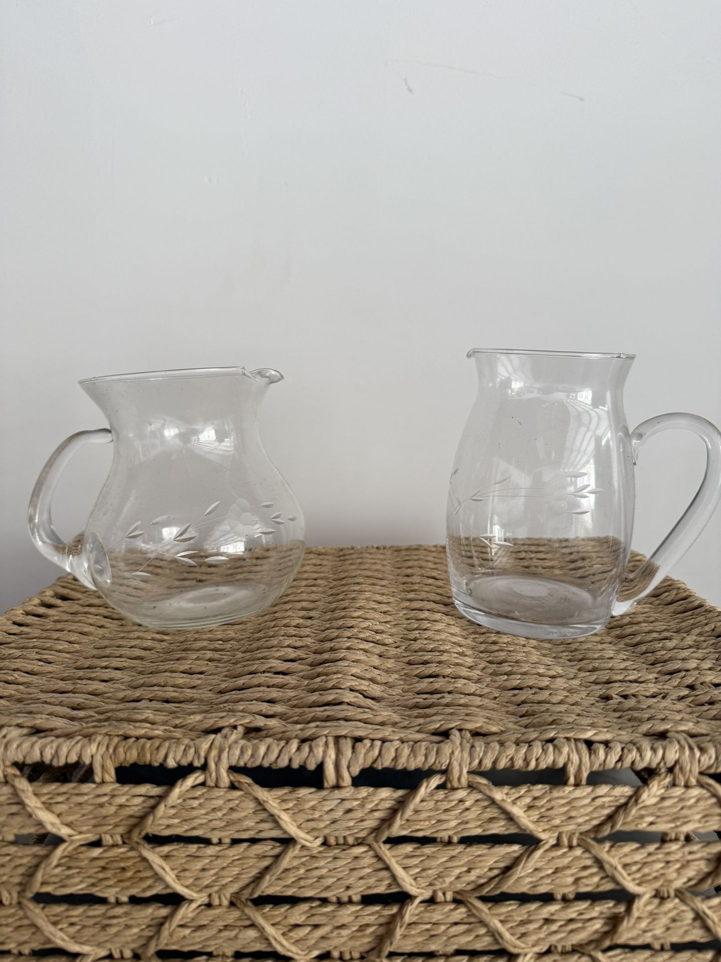 Vintage Princess House Crystal Pitcher