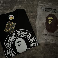 BAPE X CHROME HEARTS