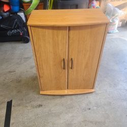 multimedia cabinet with doors