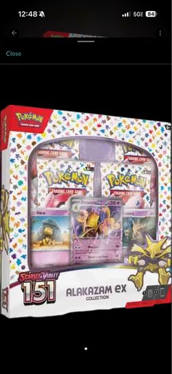151 Alakazam Collection Box