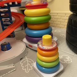 Jumbo And Regular Fisher Price Ring Stacker 