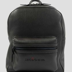 KITON Black Technical Textiles Leather Trimmed Business Backpack Bag NEW