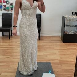 Sequined Wedding Dress