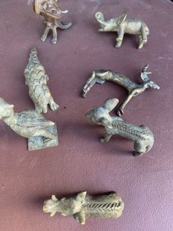 Bronze African Animals