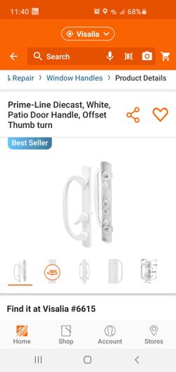 Primeline pationdoor handle