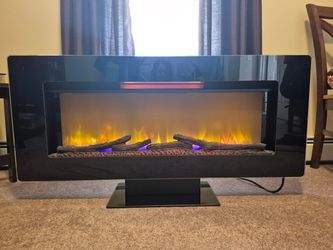 Electric Fireplace Heater (remote)