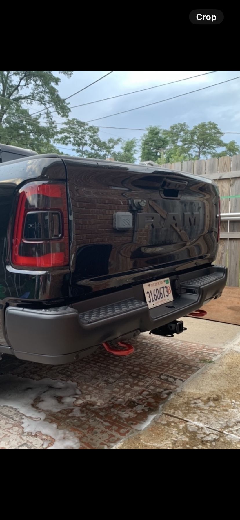 19-25 Ram 1500 Rear Bumper (TRADE)