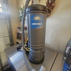 Commercial backpack Vacuum. 