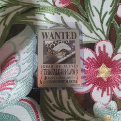 Chinese Wanted Poster Of Trafalgar Law